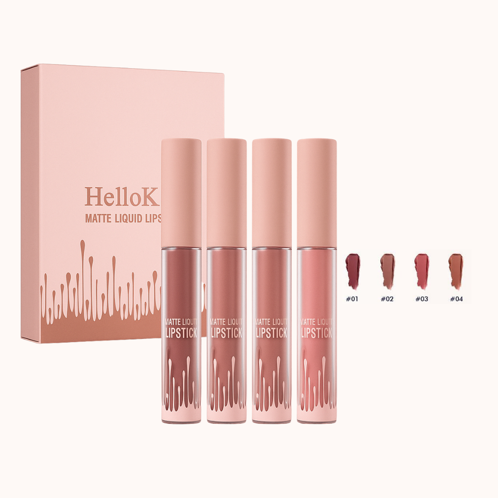 Matte Non-Stick Lip Gloss Sets