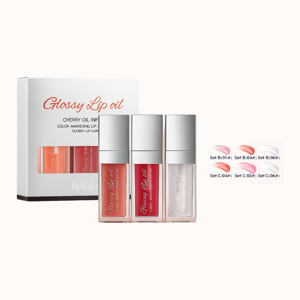 Glossy Lip Gloss Set (Set B#)