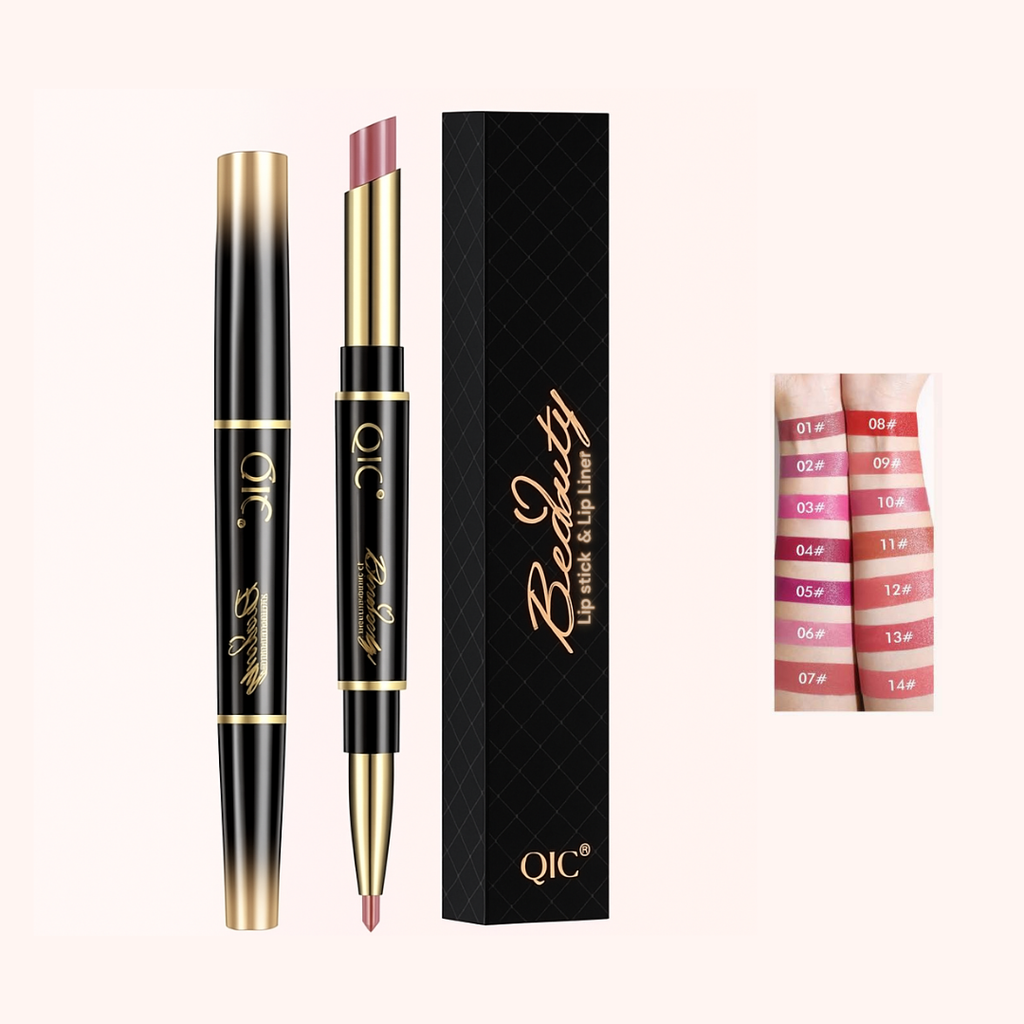 Double-End Lipstick Lip Liner Pen (01#)