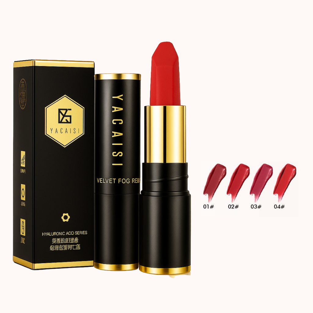 Hyaluronic Acid Non-Stick Cup Lipstick (02 (Retro Red))