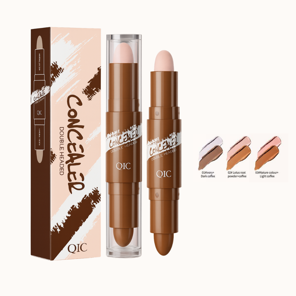Dual-Ended Highlighter Concealer Stick (01#)