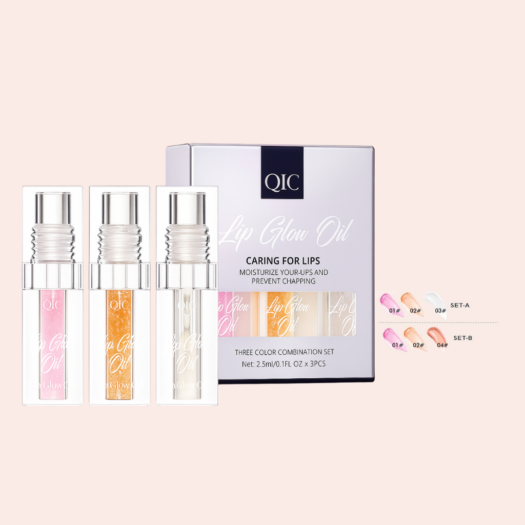 Lip Glow Oil 3Pcs (Q928B)